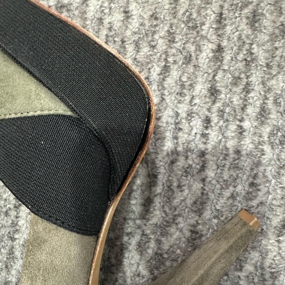 7 For All Mankind Open Toed Platform Heels, Size … - image 7